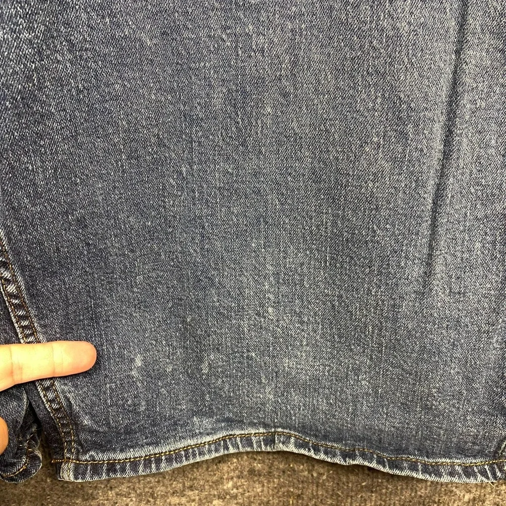 Levi Strauss Signature Mens Blue Classic Denim Shorts 44 Relaxed Fit 10 Inseam